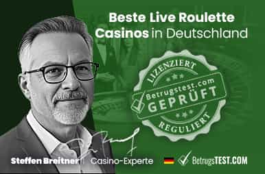 Die besten Live Roulette Online Casinos in Deutschland.