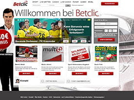 Betclic Webseite Vorschaubild