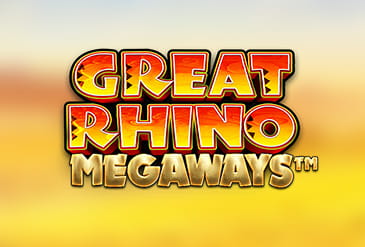 Great Rhino Megaways Slot.
