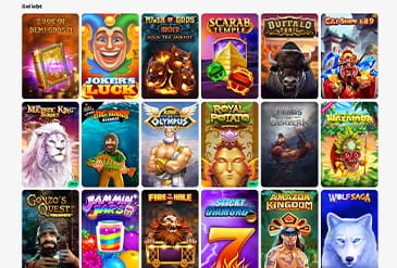 Die große Spielauswahl im Greatwin Casino mit Online Slots und Tischspielen.