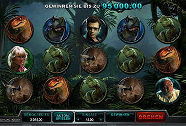 Jurassic Park um echtes Geld spielen