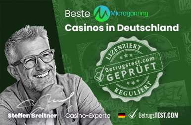Geprüfte und sichere Microgaming Casinos als Bestenliste