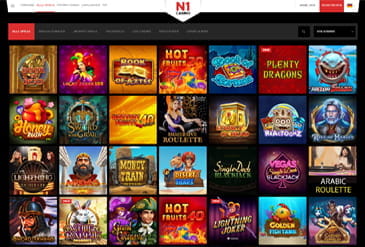 Die Spieleauswahl des N1 Casinos im Überblick