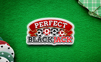 Das Logo von Perfect Blackjack.