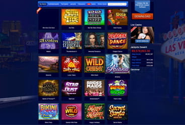 Vorschaubild All Slots Casino Spielauswahl 