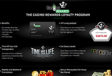 Vorschaubild Vorteile Casino Rewards
