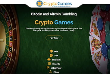Homepage vom Crypto-Games.net