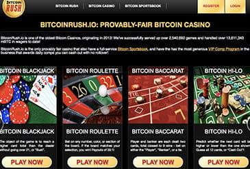 Vorschaubild Lobby BitcoinRush.io