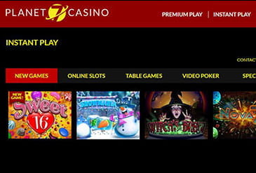 Vorschaubild Lobby Planet7 Casino
