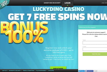 Vorschaubild Support LuckyDino