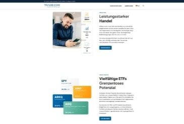 Vorschaubild trade.com Handelsplattform