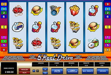 5 Reel Drive um echtes Geld spielen