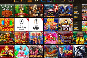 Spielangebot von ArgoCasino