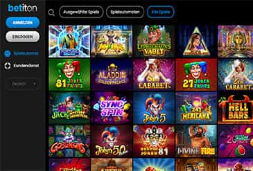 Diese Slots werden bei Betiton angeboten.