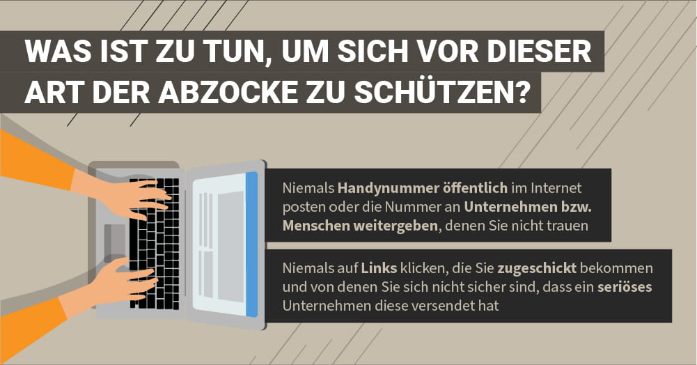 Im Betrugsfall sollte man die Polizei verständigen und gegebenenfalls Bankverbindungen sperren oder Passwörter ändern.