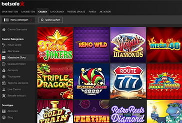 Slots im Betsafe Casino