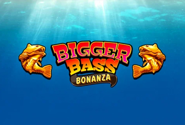 Der Online Casino Spielautomat Bigger Bass Bonanza.