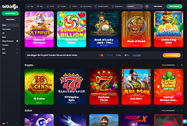 Die Spiele im Bitkingz Casino.