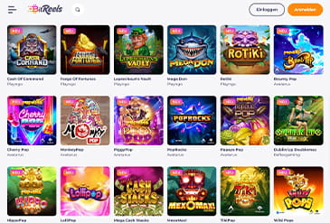 Die Spiele im BitReels Casino.