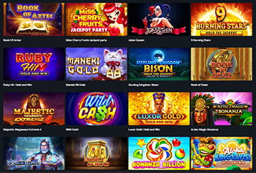 Die Spiele im BitSpinCasino.