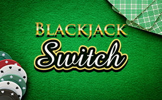 Das Logo von Blackjack Switch.