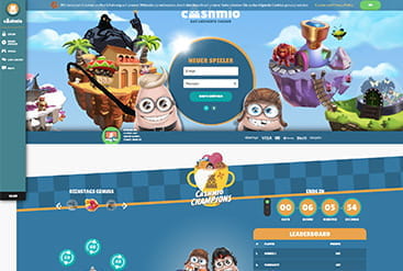 Startseite von cashmiocasino