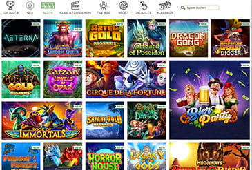 Play mobile casino games