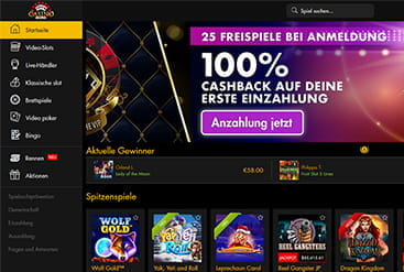 Startseite von casino moons