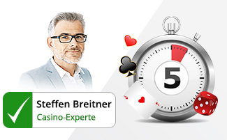 Die Top Online Casinos ohne 5 Sekunden Pause von Steffen Breitner.