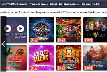 Spielangebot von Chanz