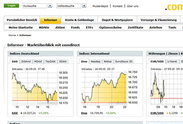 comdirect-kurse-vorschau