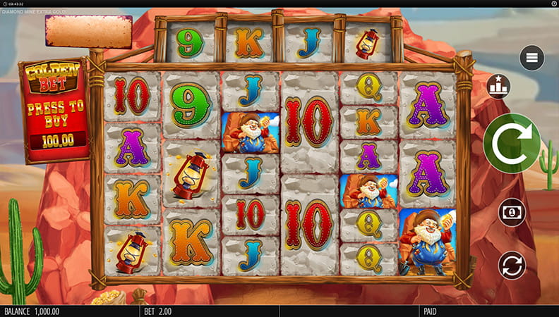 Diamond Mine Extra Gold Demo