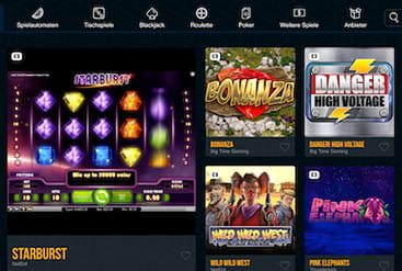 Spielangebot von Dream Vegas