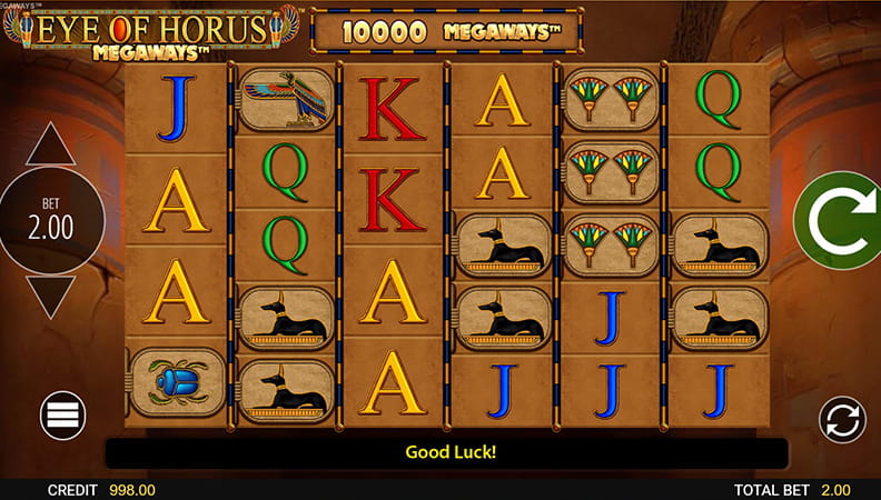Eye of Horus Megaways Demo