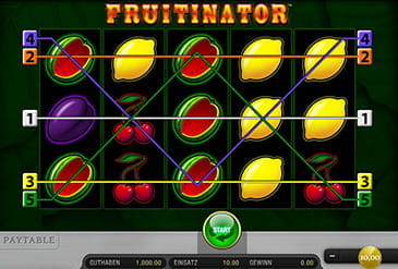 Fruitinator um echtes Geld spielen