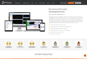 Vorschaubild GBE Brokers Plattform