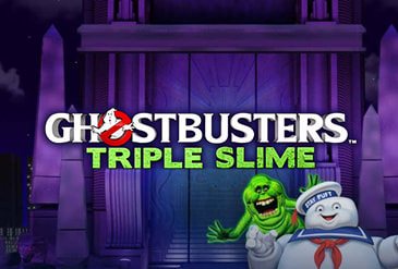 Der Online Casino Spielautomat Ghostbusters Triple Slime.