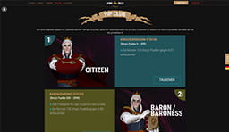 VIP програмата в King Billy Online Casino