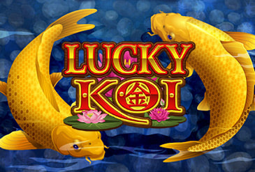 Der Online Casino Spielautomat Lucky Koi.