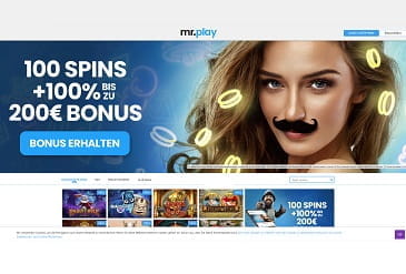 Preview: Webseite von Mr. Play