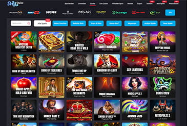Beliebte Spiele im MyStake Casino.