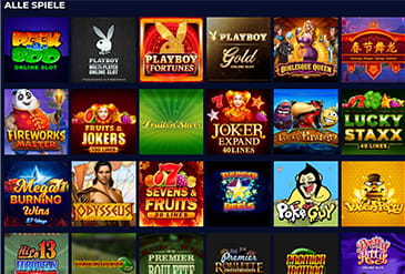 Das Nine Casino bietet zahlreiche Spielkategorien und Titel.