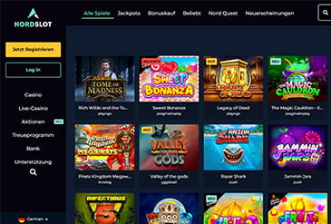 Die Top Video Slots im NordSlot Casino.