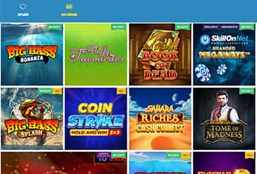 Play Jango Spielauswahl.