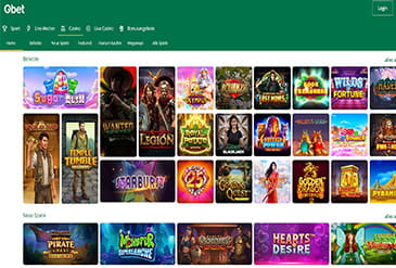 Einige der Top Spiele im Qbet Casino mit ihren Logos.