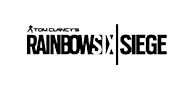 Das Logo von Rainbow Six.