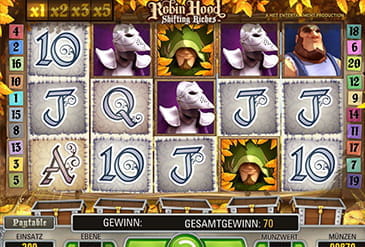 Robin Hood um echtes Geld spielen