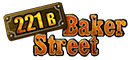 221B Baker Street Slot Logo.