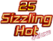 25 Sizzling Hot Deluxe Slot Logo.