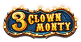 3 Clown Monty Slot Logo.
